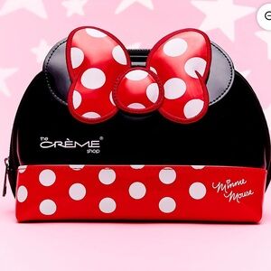 New The Crème Shop Disney Minnie Mouse Dome LIMITED EDITION Makeup Pouch